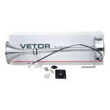Buzina Náutica Inox 12v 100% Elétrica Lanchas Veleiros Iates