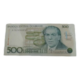 C192: Bela Cédula De 500 Cruzados - 1988 - Fe