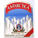 C2166 Rótulo Cerveja Antarctica Exportação Sem Retorno Mede