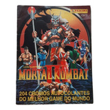 C3870 - Mortal Kombat Álbum De Figurinhas Incompleto Da Pani