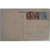 C6364 - Bilhete Postal Da Alemanha R De 1920, Circulado Em 0