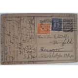 C6366 - Bilhete Postal Da Alemanha R De 1922, Circulado Em 1