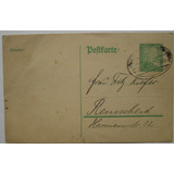 C6370 - Bilhete Postal Da Alemanha R. De 1925, Circulado Por