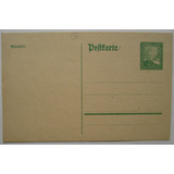 C6371 - Bilhete Postal Da Alemanha R. De 1925, Nn, Selo Come