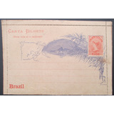 C7647 Brasil - Carta Bilhete Rhm Nº 22 H De 1891 Cart Parda