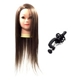 Cabeça De Boneca Mista Para Treinamento Com Suporte