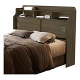 Cabeceira Cama Colchão Box Queen 160 Jessica Cor Castanho