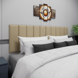 Cabeceira Estofada Em 10 Modulos 60x20 Cama King 2,00m