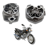 Cabeçote De Motor Fan 125 05-08 Com Cat. E Guias De Válvula