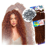 Cabelo 100% Orgânico Cacheado 80cm 300gramas + 32 Tic Tac