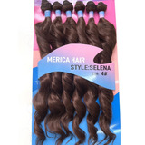 Cabelo 100% Orgânico Ondulado Selena-merica Hair 300grs 1pct