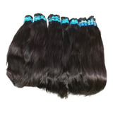 Cabelo 55-60 Cm 50g Cor Castanho Natural