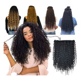 Cabelo Alongamento Aplique Tictac 100%orgânico 60cm Cacheado