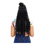 Cabelo Alongamento Aplique Tictac 100%orgânico 60cm Cacheado