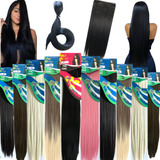 Cabelo Alongamento Tic Tac Liso/ond Idêntico Humano + Brinde