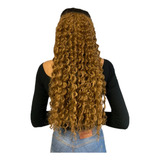 Cabelo Alongamento Tictac Cacheado 60cm Fibra Orgânica+brind