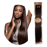 Cabelo Aplique Tic Tac Identico Humano 80 Cm 140 Gr + Brinde