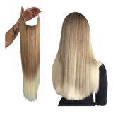 Cabelo Aplique Tictac Fio Invível Silicone Sintético Premium