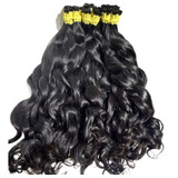 Cabelo Brasileiro Humano Limpo Ondulado 70/75cm 100 Gramas 