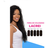 Cabelo Cacheado Bio Fibra De Colágeno Lacrei Be You 310gr Cor Sp2/30 Morena Iluminada