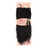 Cabelo Cacheado Semelhante Ao Humano Weng Sem Tela 300gr Cor Castanho Medio / Claro Cor 4