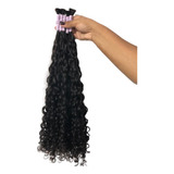 Cabelo Humano Cacheado 55cm 100gr