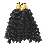 Cabelo Humano Cachos Largos 3 De 45cm Com 50 Grs.