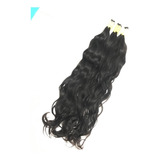 Cabelo Humano Castanho Claro Leves Ondas 70 A 75cm 200gr