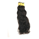 Cabelo Humano Mendes E Andrade Mega Ondulado 70/75 Cm 100gr Cor Castanho