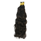 Cabelo Humano Natural Levemente Ondulado 80cm 50 Gramas.