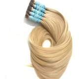 Cabelo Humano Para Mega Hair Loiro Claro Liso 50cm/100gramas