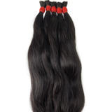 Cabelo Humano Vietnã Limpo Liso Natural 70/75cm 100 Gramas Cor Castanho