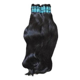 Cabelo Indiano 60/55cm Humano Natural Castanho 100 Gramas