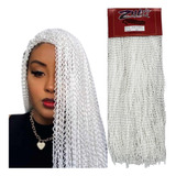 Cabelo Kanekalon Micro Zizi Miojinho Trançado Pacotáo 60 Cm