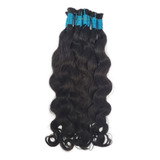 Cabelo Liso Ondulado Indiano Humano Natural 70/75cm 150 Gr Cor Castanho