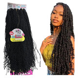 Cabelo Micro Zizi Miojinho Trançado 1 Pacotão 320 Gramas 