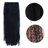Cabelo Miojinho Kanekalon Micro Zizi 320 Gr Faz Uma Cabeça