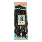 Cabelo Ondulado 70cm Perla Cherey 6 Telas Bio Orgânico 300gr