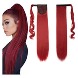 Cabelo Rabo De Cavalo Vermelho Para Amarrar 1 Unidade