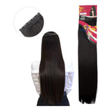 Cabelo Tic Tac 60cm 130g Fibra Organico Pode Ser Pranchado