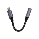 Cabo Adaptador Áudio Lightning P2 Compativel iPhone Fone Ouv