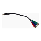 Cabo Adaptador Av P3 X Video Componente Rca Original