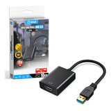 Cabo Adaptador Conversor Usb X Hdmi 1080p Multi Telas Placa