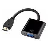 Cabo Adaptador Hdmi Para Vga Para Tv Pc Xbox360 Notebook