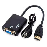 Cabo Adaptdor Hdmi Para Vga Tv Xbox 360 Notebook Ps3
