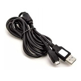 Cabo Alimentação Usb V8 Carregar Controle Ps4 1.5 Metros 