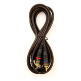 Cabo Audio Rca X Rca Estereo Auxiliar Isolado Mxt Gold 1.8m