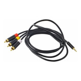 Cabo Audio Video Para Xbox Super Slim P3-3rca 1.5m Fr-304c