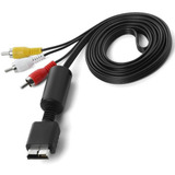 Cabo Av Audio E Video Rca Para Playstation Ps1 Ps2 E Ps3
