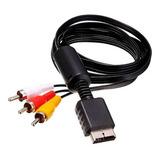 Cabo Av Audio E Video Rca Ps3 Ps2 Ps1 Playstation